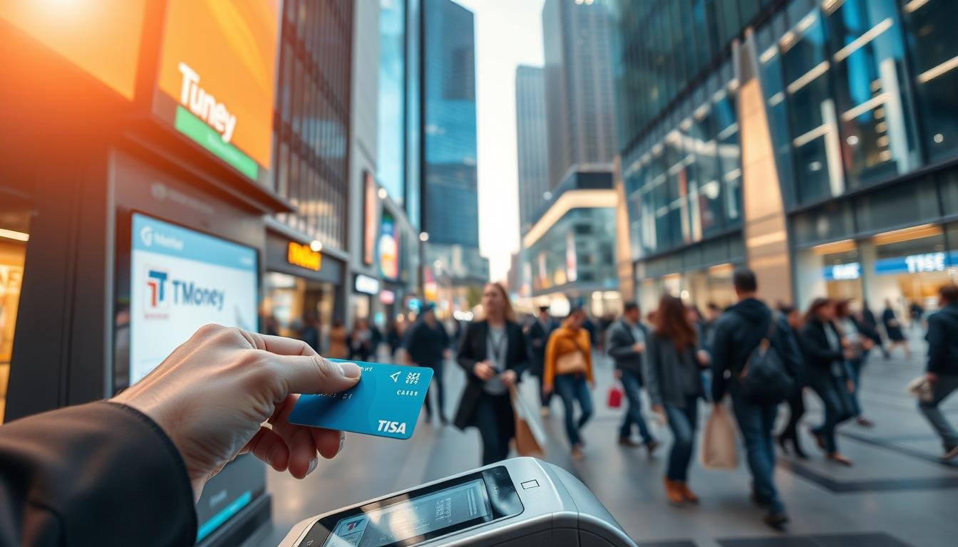 T Money卡使用場景示意圖
