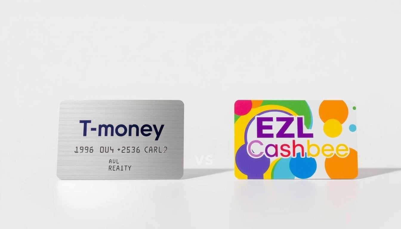 T-money與EZL Cashbee比較圖