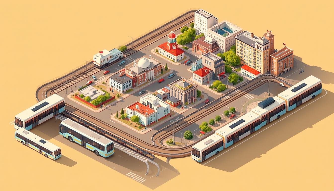 T-money跨區域使用示意圖