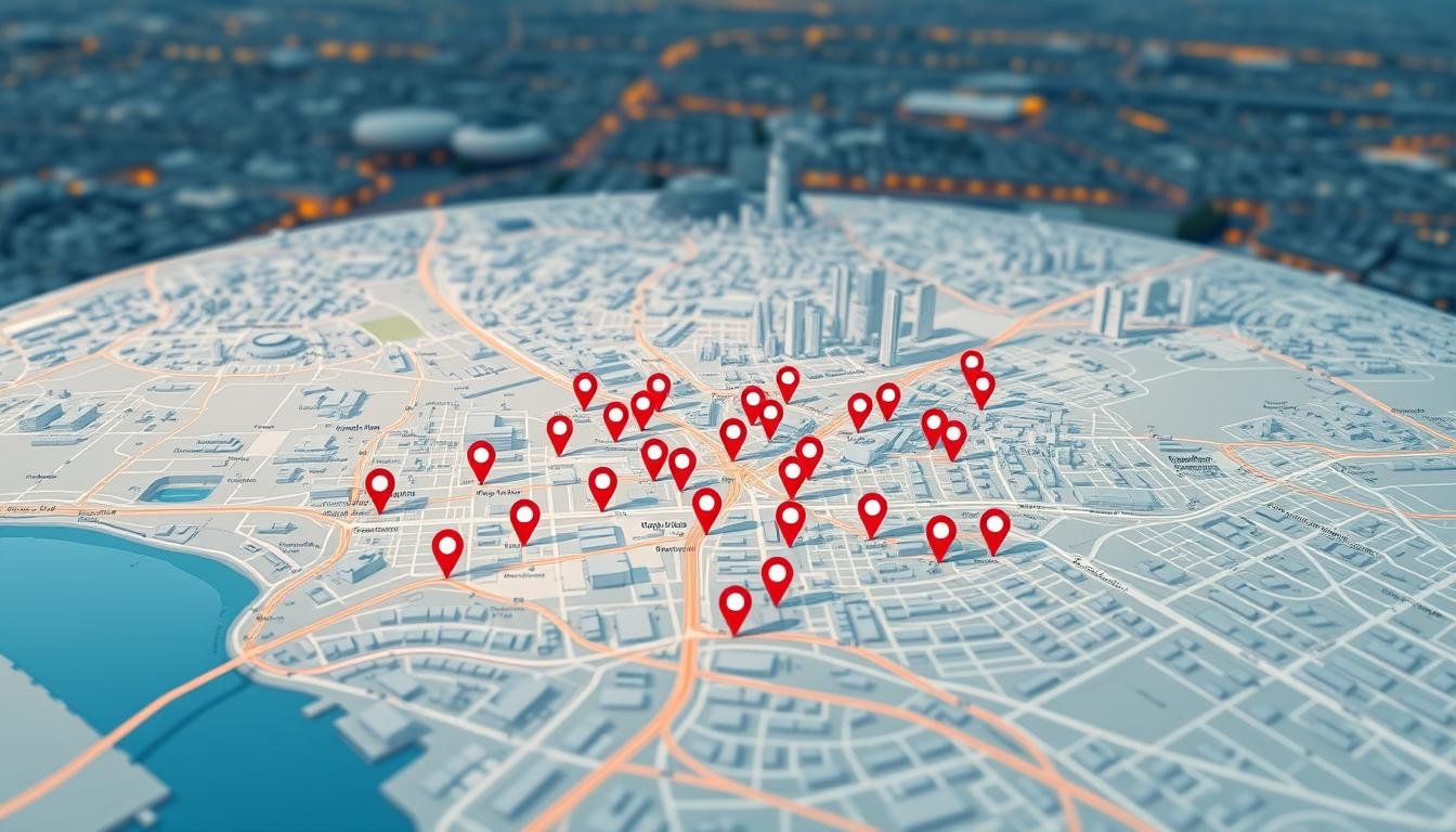 Tmoney卡使用據點分佈圖