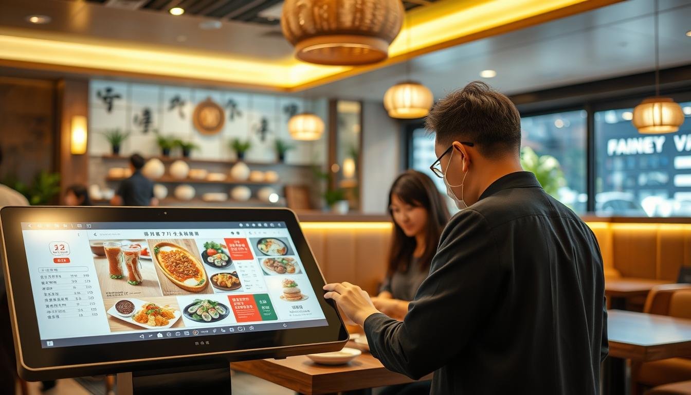 中文觸控點餐系統