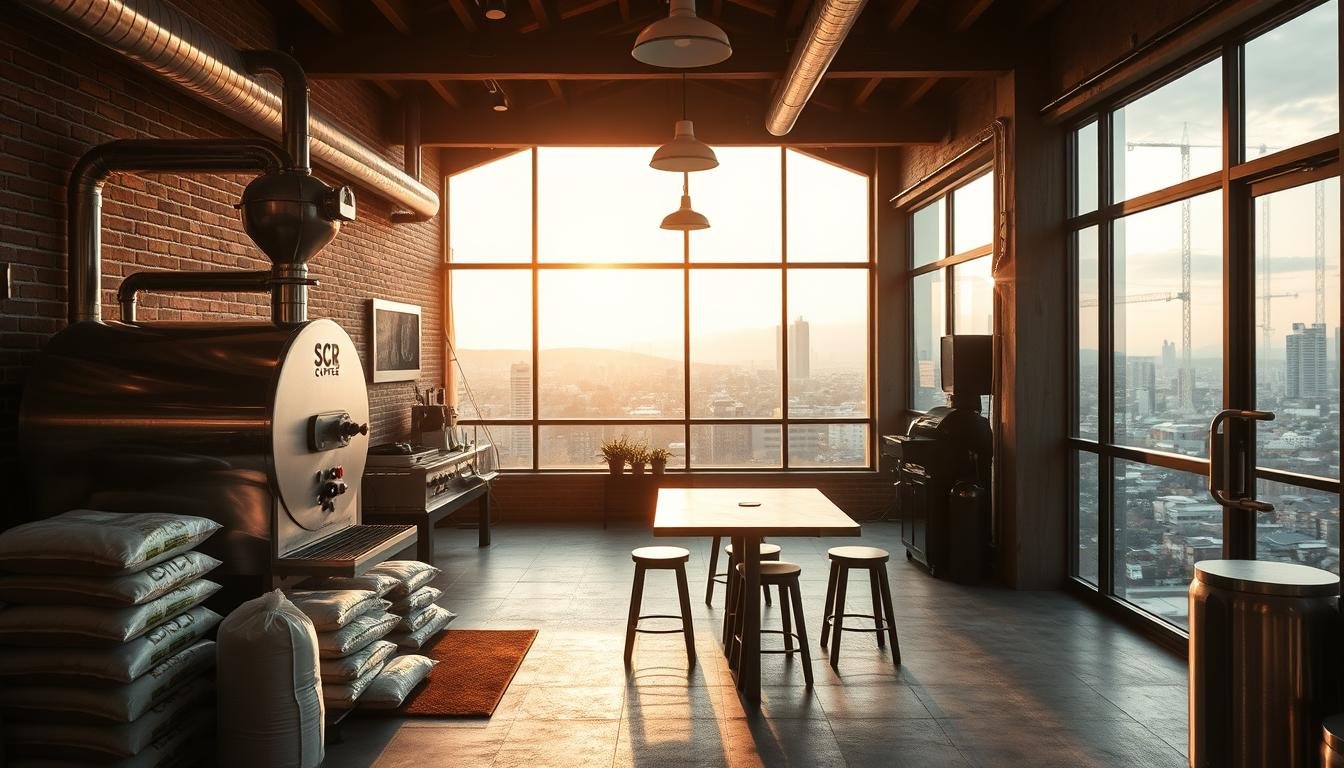 咖啡烘焙空間設計