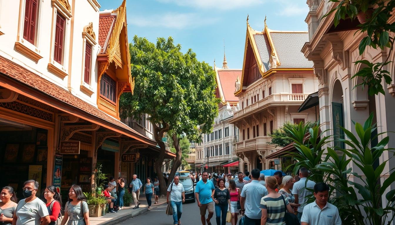 曼谷老城區建築風水