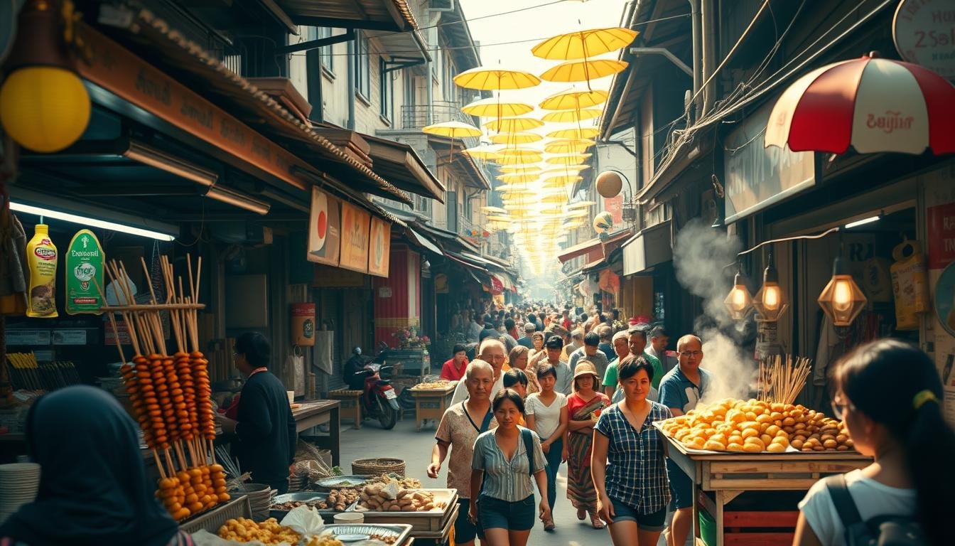 泰國傳統市場小吃 泰國傳統市場小吃