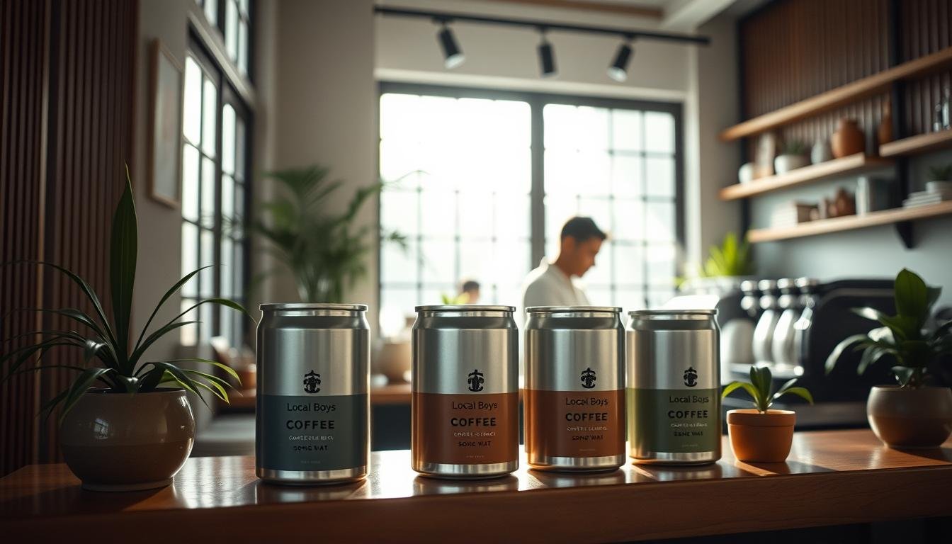 玄學咖啡館易開罐設計