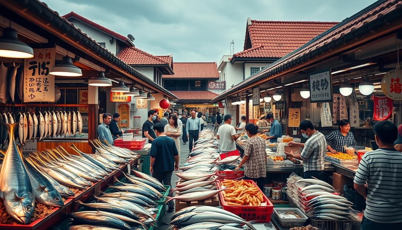 系滿魚市場環境與美食