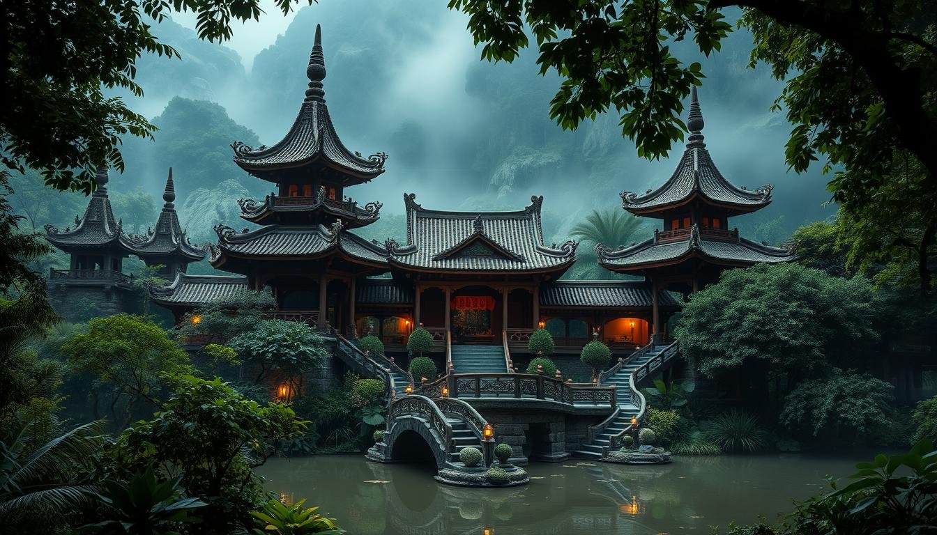 道教神殿風水佈局 道教神殿風水佈局