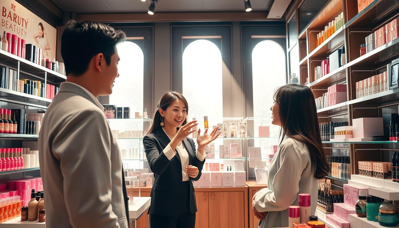 韓國彩妝購物話術解析