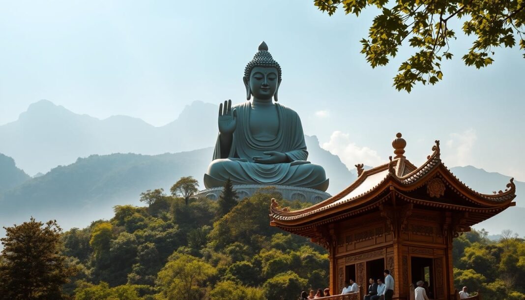 参拜天壇大佛 - 香港大屿山旅游攻略与体验