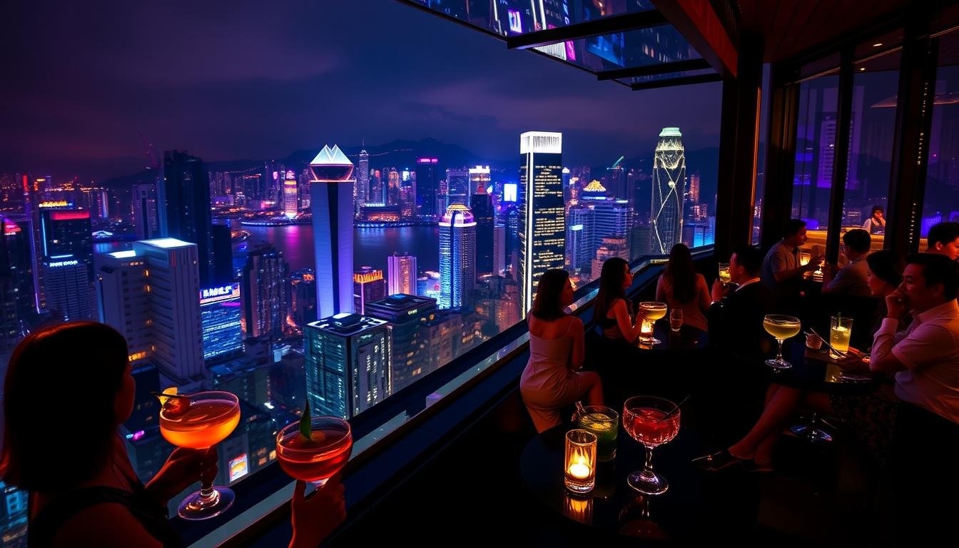 香港必訪Rooftop Bar高空雞尾酒,享受夜景與美酒 香港必訪Rooftop Bar高空雞尾酒,享受夜景與美酒
