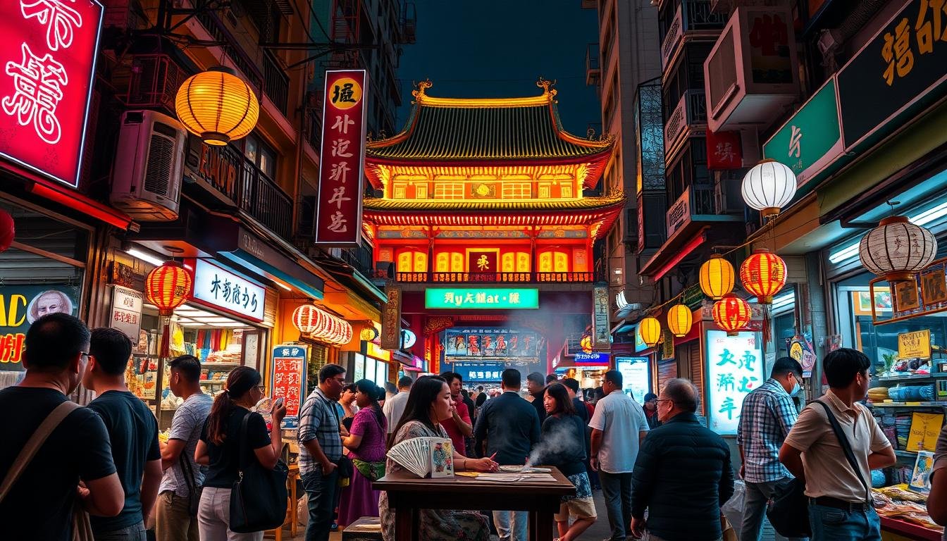 香港旅行指南:庙街夜市占卜体验之旅,夜市文化深度探索 香港旅行指南:庙街夜市占卜体验之旅,夜市文化深度探索