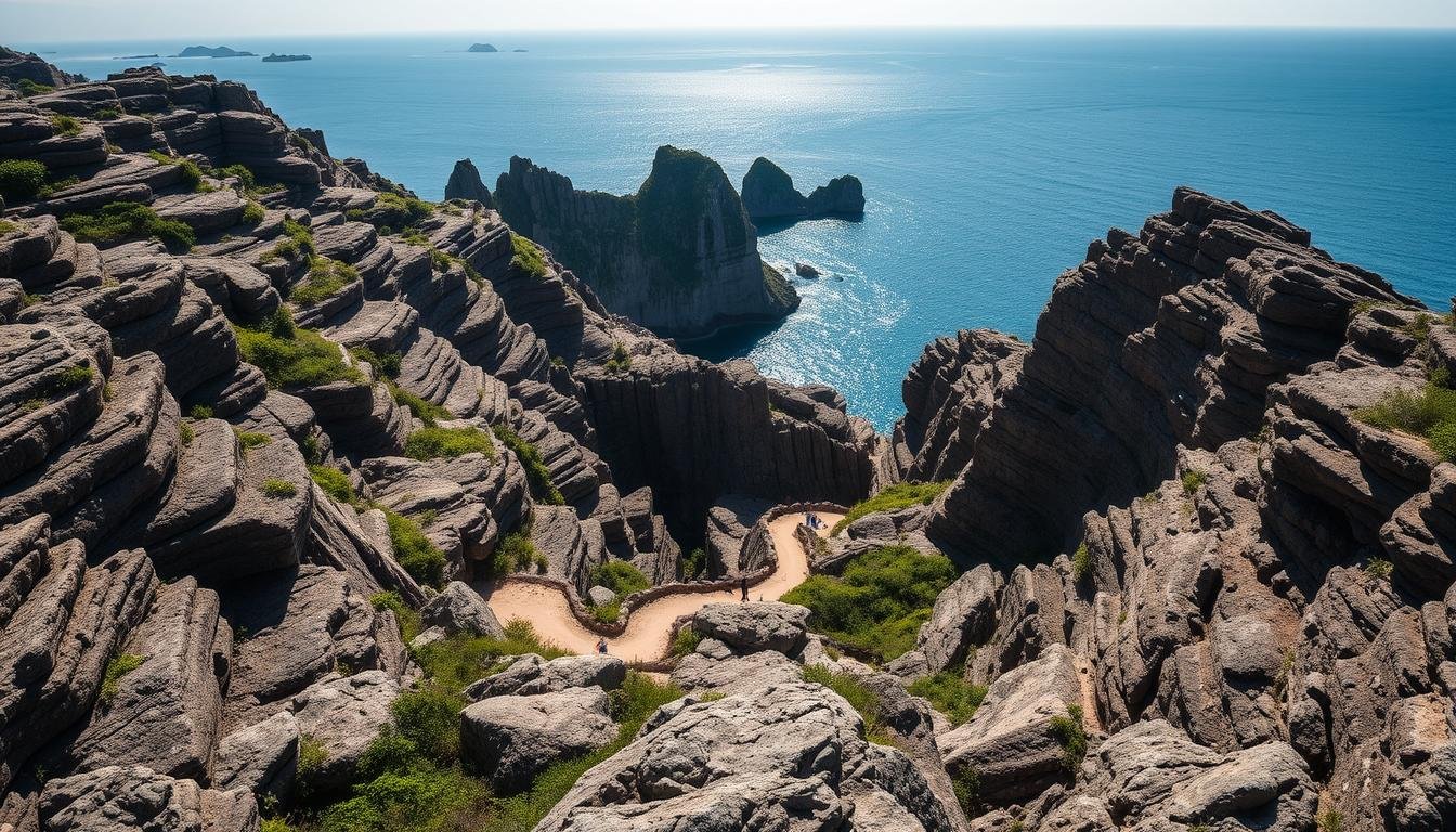東坪洲海蝕岩層徒步路線推薦及旅遊指南 東坪洲海蝕岩層徒步路線推薦及旅遊指南