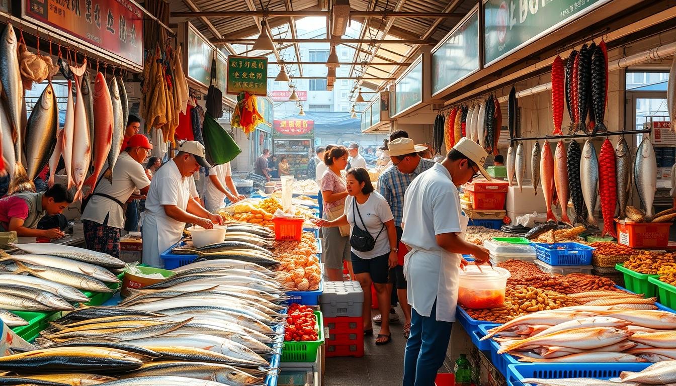 我们带你探访香港龙睛鱼菜市场 – 新鲜海味直击 我们带你探访香港龙睛鱼菜市场 – 新鲜海味直击