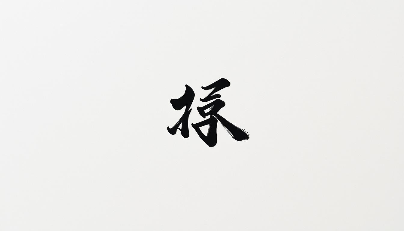 A beautifully calligraphed Chinese character "起" (qǐ) in the center of the frame, rendered in bold, sweeping strokes of black ink on a pale, textured rice paper background. The character is positioned prominently, with careful attention to balance and negative space. Soft, natural lighting casts subtle shadows, highlighting the depth and elegance of the brushwork. The overall composition evokes a sense of traditional East Asian aesthetics, serenity, and cultural refinement, perfectly suited to illustrate the "精選行程亮點與人氣景點總覽" section of the article.