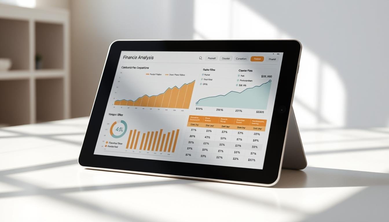 A meticulously designed financial analysis chart displayed on a sleek, modern tablet, showcasing captivating data visualizations and insightful price comparisons. The chart's elegant layout highlights popular promotional offers and discounts, with a warm, inviting color palette and clean typography that draws the viewer's attention. The tablet is positioned in a bright, airy setting, perhaps on a minimalist desk or table, with subtle shadows and reflections adding depth and realism to the scene. The overall composition exudes a sense of professionalism, clarity, and the promise of valuable information for the viewer. A meticulously designed financial analysis chart displayed on a sleek, modern tablet, showcasing captivating data visualizations and insightful price comparisons. The chart's elegant layout highlights popular promotional offers and discounts, with a warm, inviting color palette and clean typography that draws the viewer's attention. The tablet is positioned in a bright, airy setting, perhaps on a minimalist desk or table, with subtle shadows and reflections adding depth and realism to the scene. The overall composition exudes a sense of professionalism, clarity, and the promise of valuable information for the viewer.