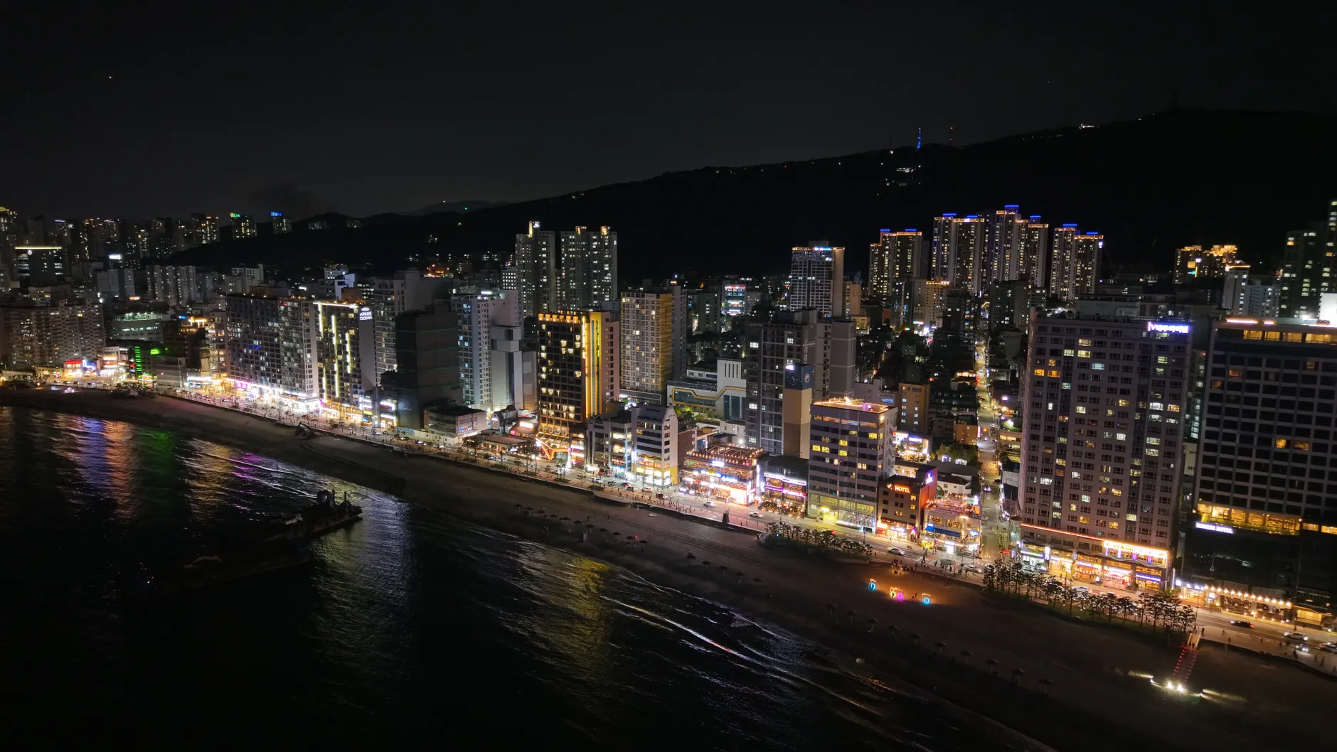 釜山夜景推薦2026｜廣安大橋龍頭山公園夜拍
